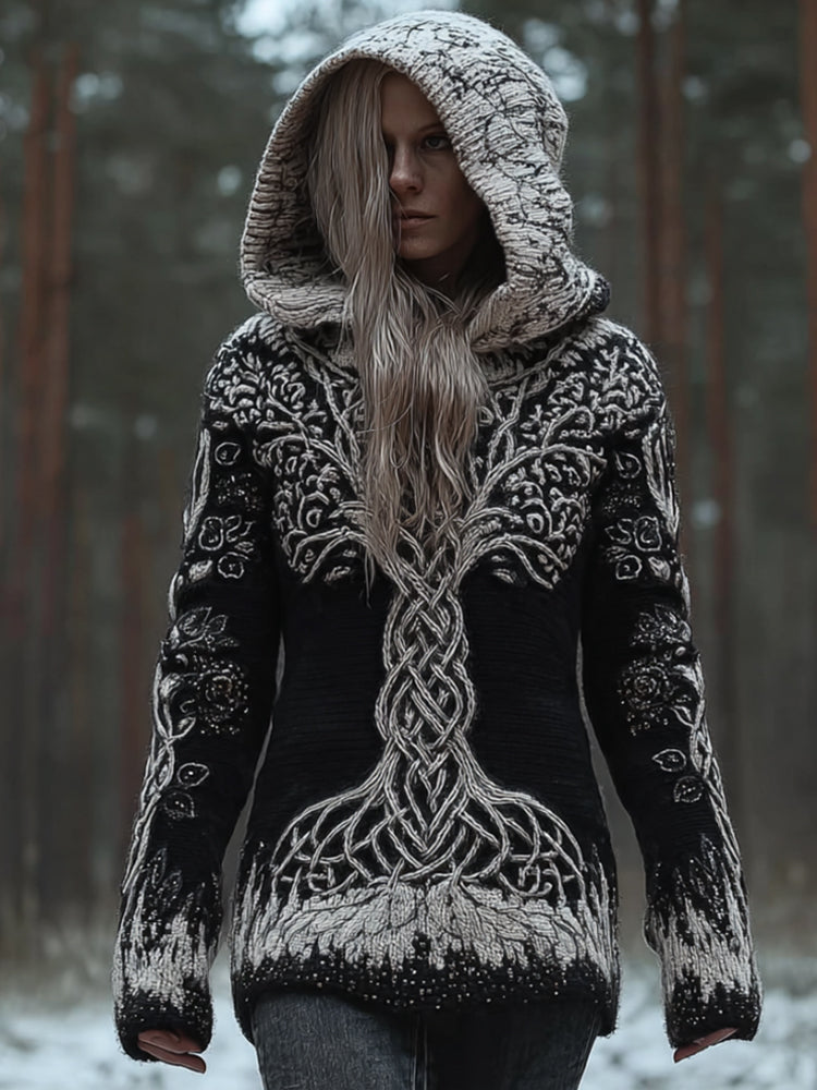 Pull au design réfléchi