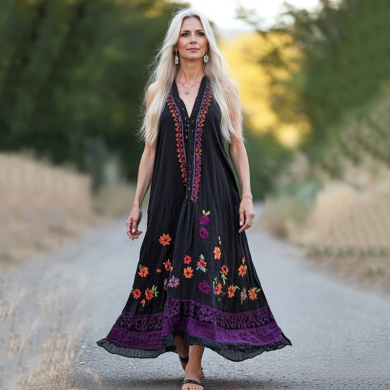 Robe magnifiquement confectionné