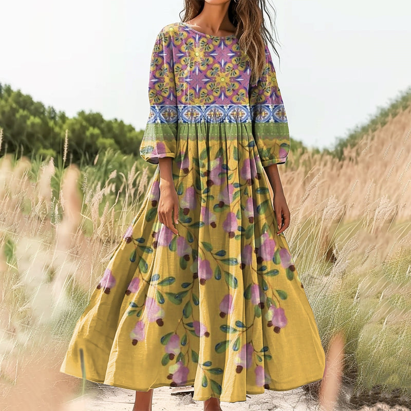 Robe au style vintage intemporel