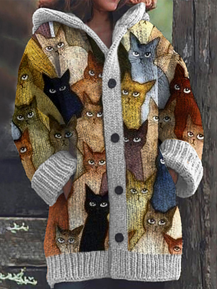 Cardigan au design réfléchi
