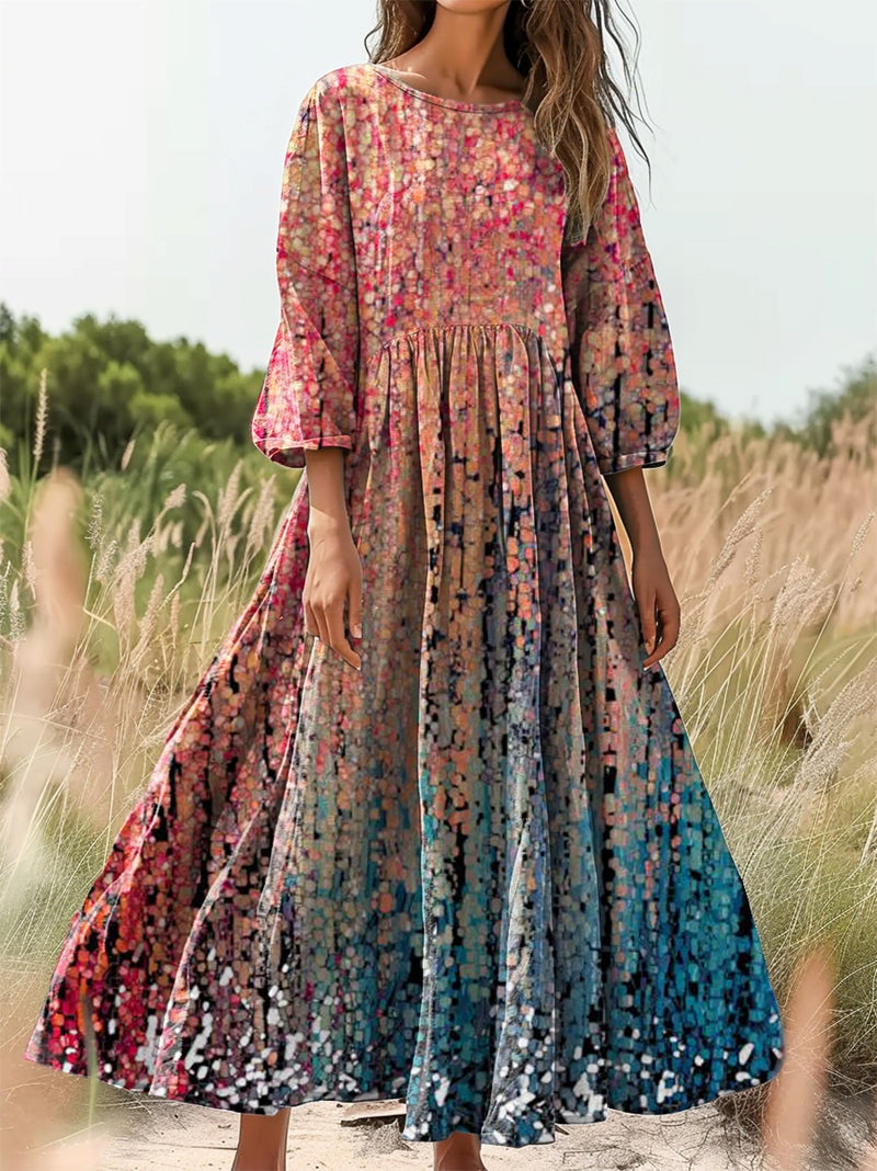 Robe au style vintage intemporel