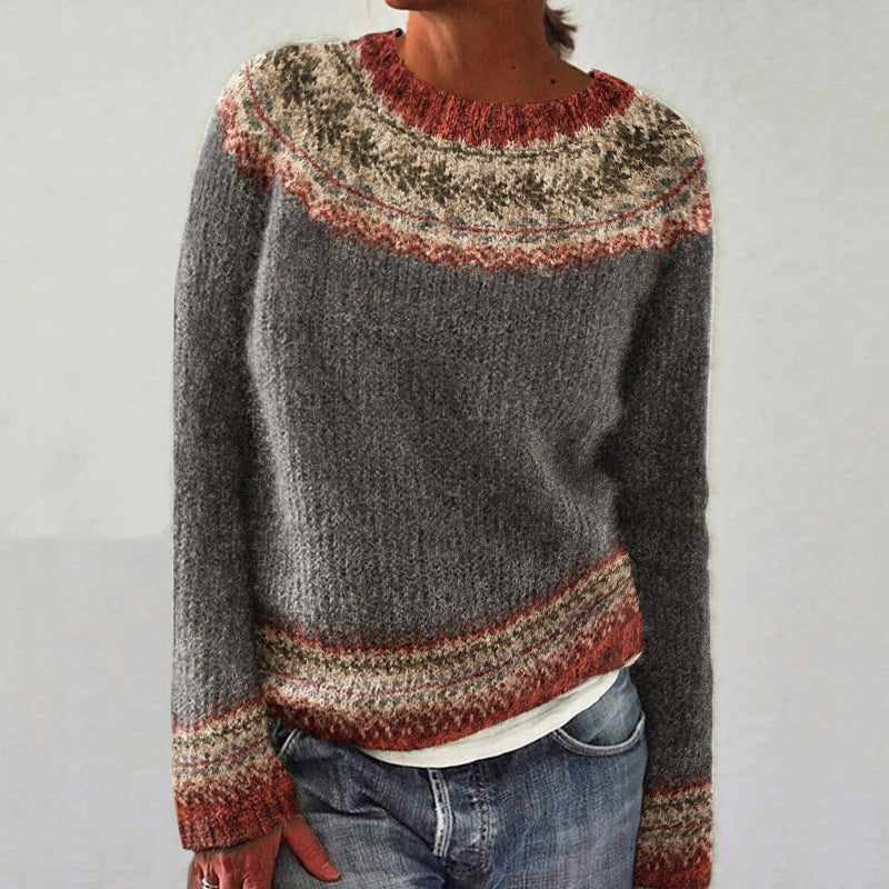 Pull au style vintage intemporel