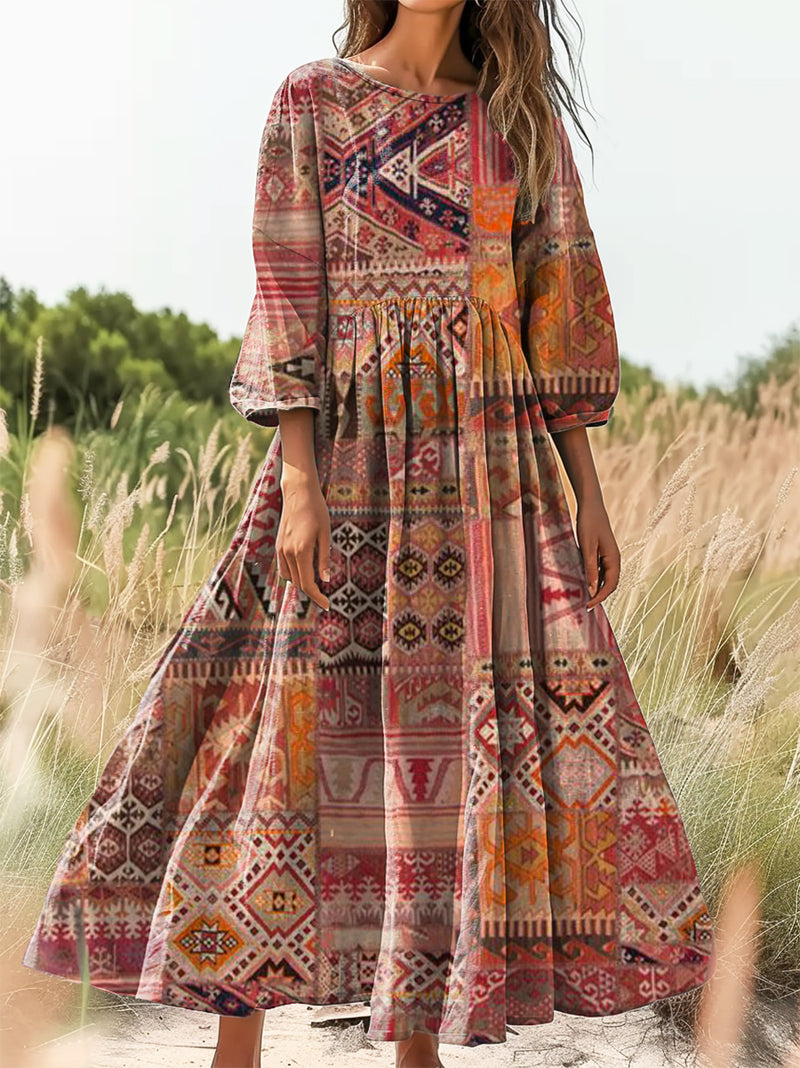 Robe au style vintage intemporel