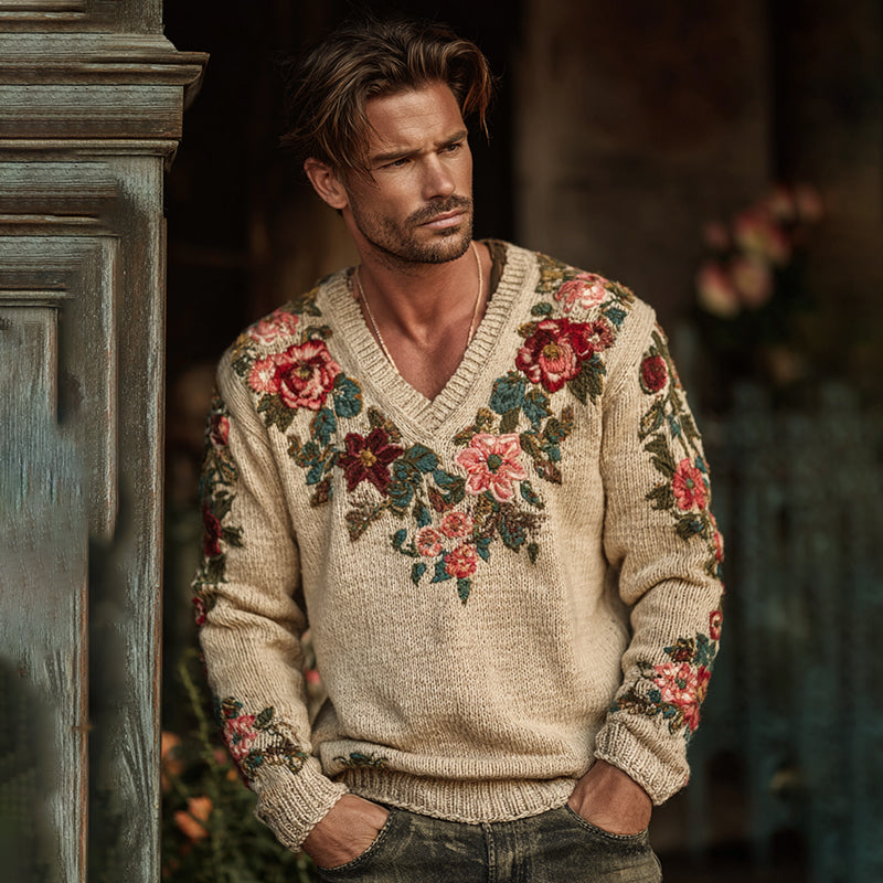 Pull au design réfléchi