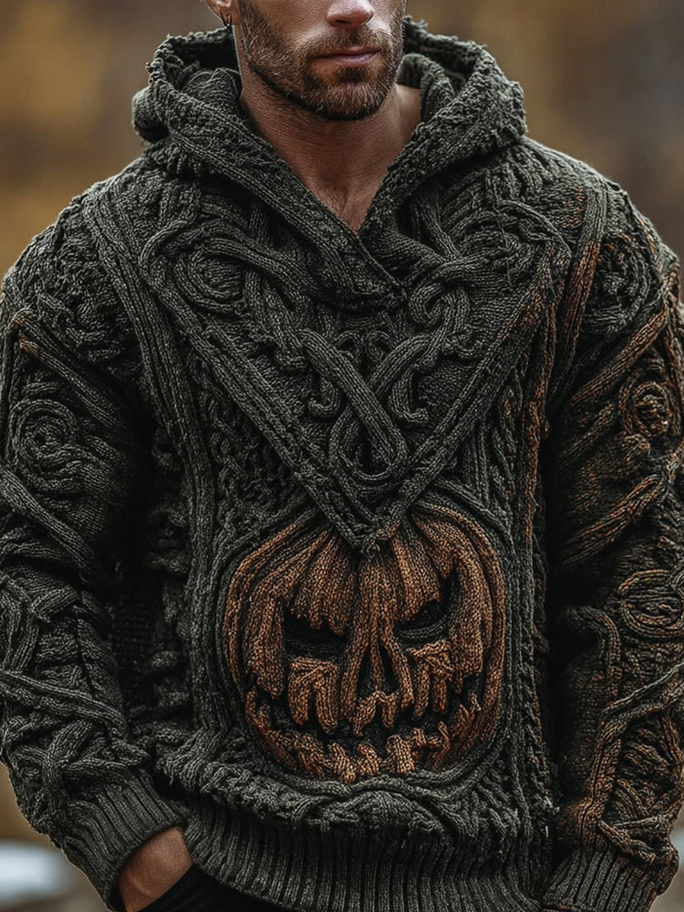 Pull au design réfléchi