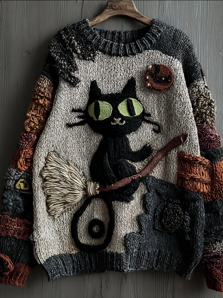 Pull au design réfléchi