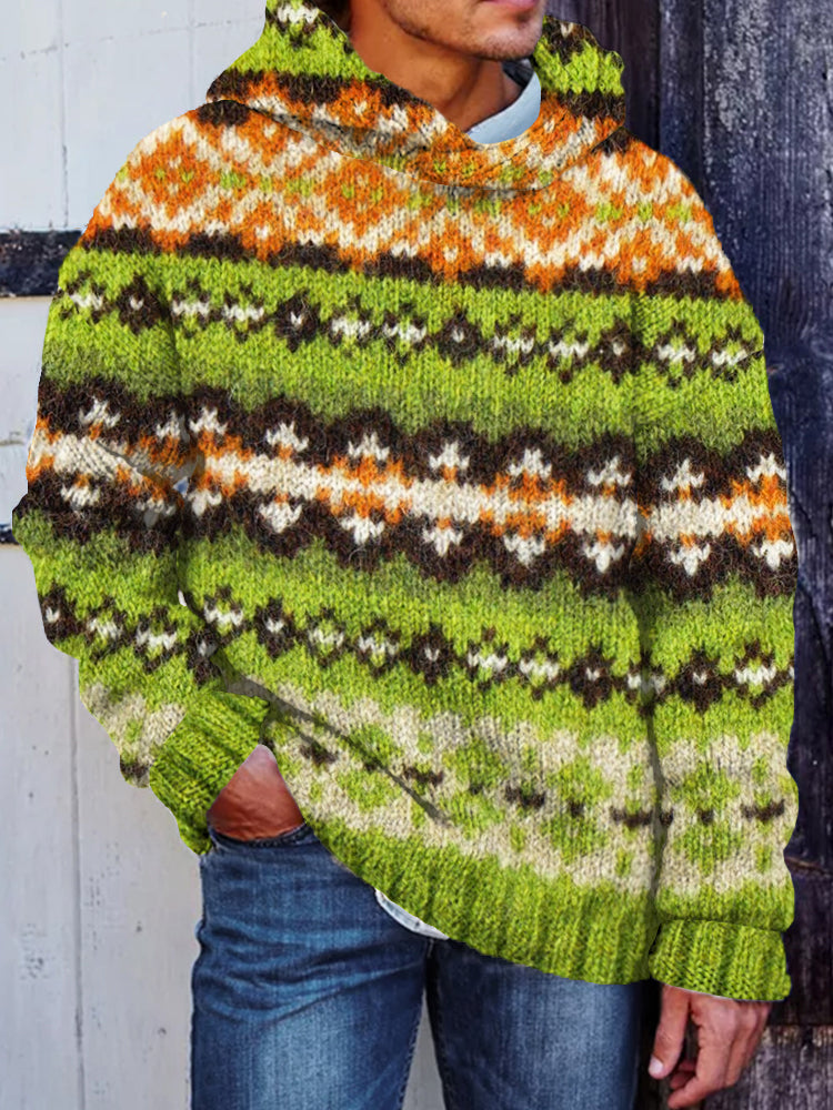 Pull au design réfléchi