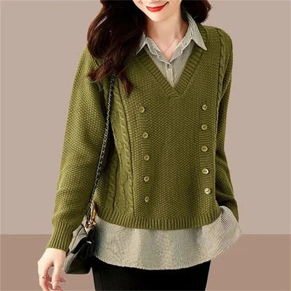 Pull au design classique
