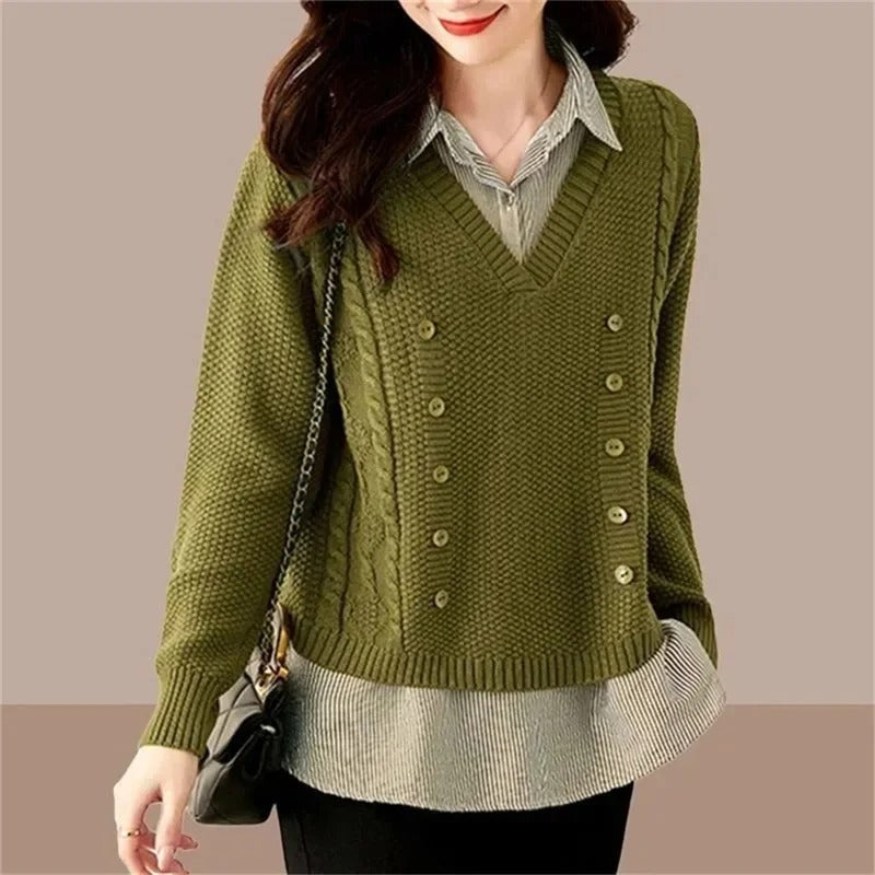 Pull au design classique