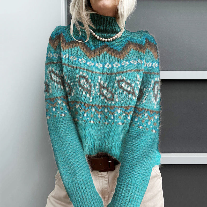 Pull au design réfléchi