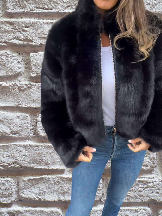 EP | Veste de fourrure de luxe pour femmes