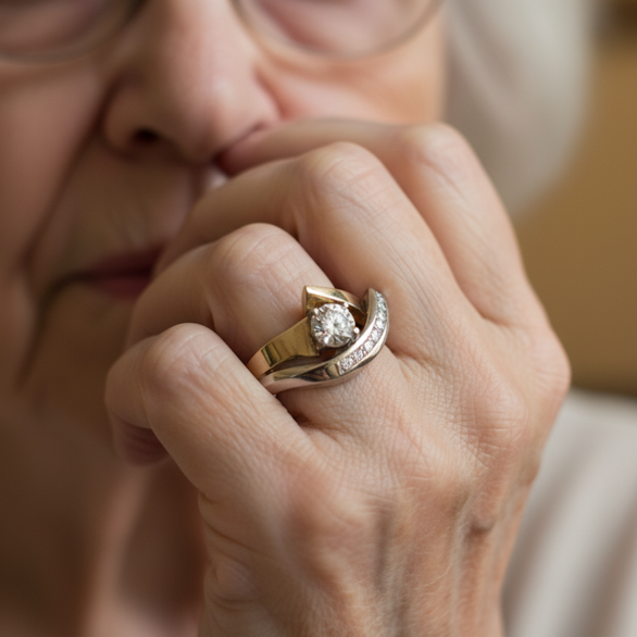 Or Bague sublime pour tous les jours