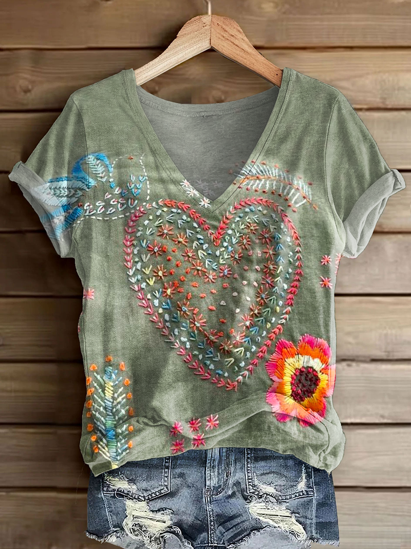 T-Shirt au style vintage intemporel