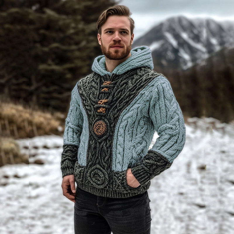 Pull au design réfléchi