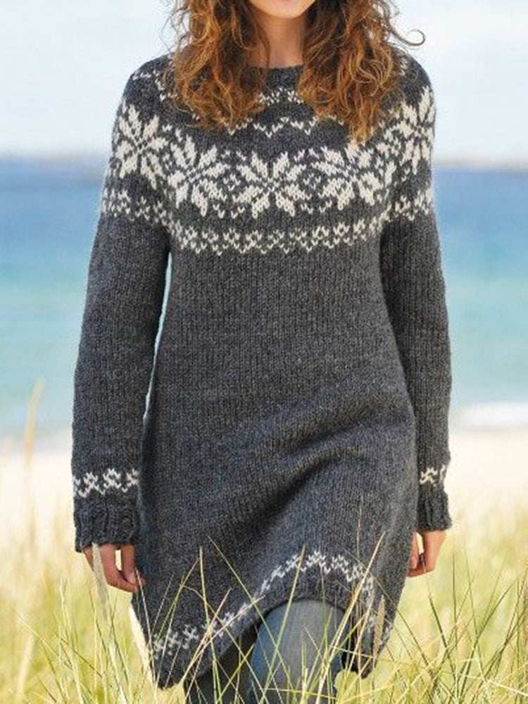Pull au design réfléchi