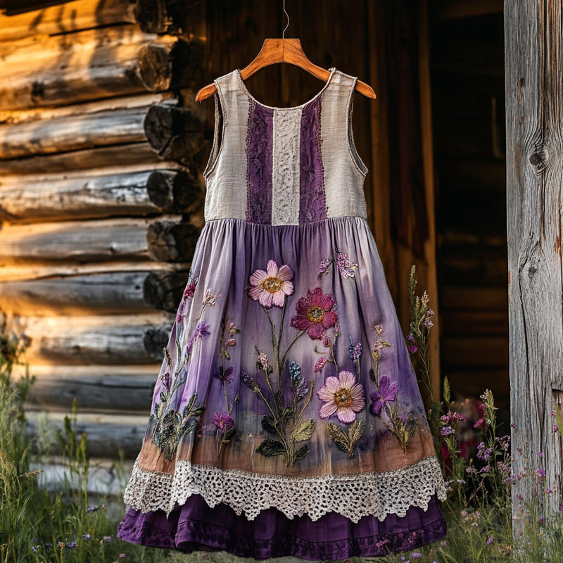 Robe au style vintage intemporel
