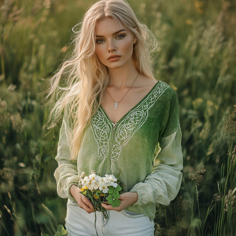 Chemise au design réfléchi