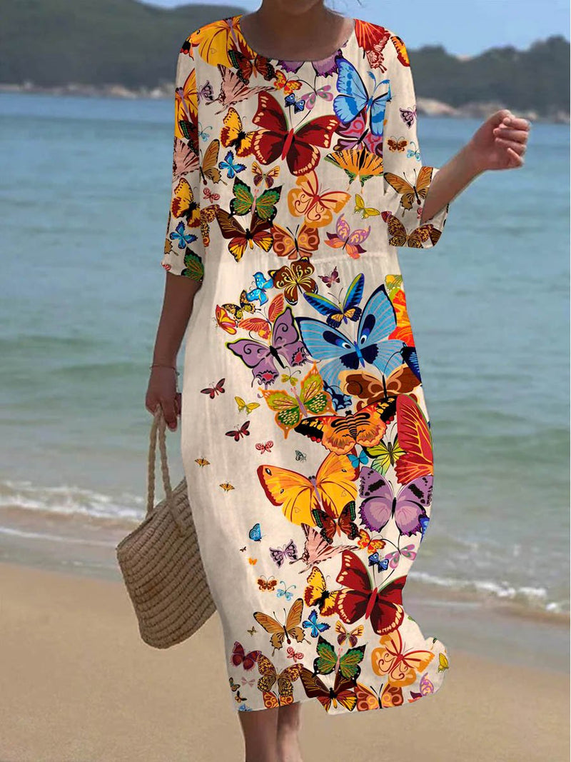 Robe au style vintage intemporel