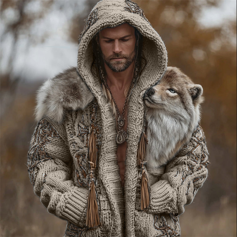 Cardigan au design réfléchi