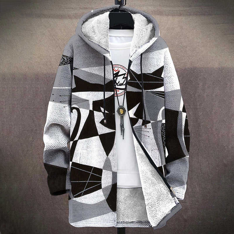 Cardigan au design réfléchi