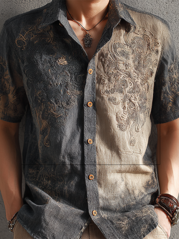 Chemise au design gracieux