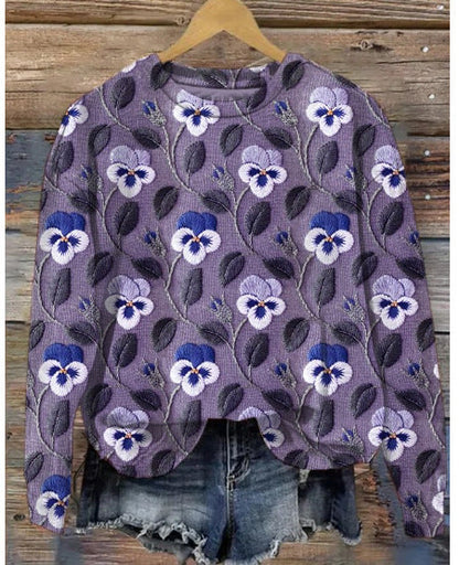 Pull au design classique