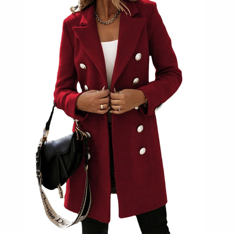 EP | Blazer long grande taille avec gros boutons