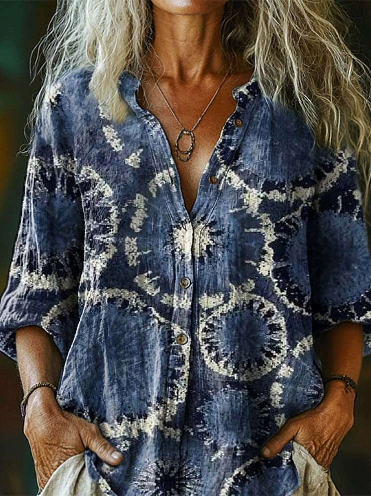 Chemise au style vintage intemporel