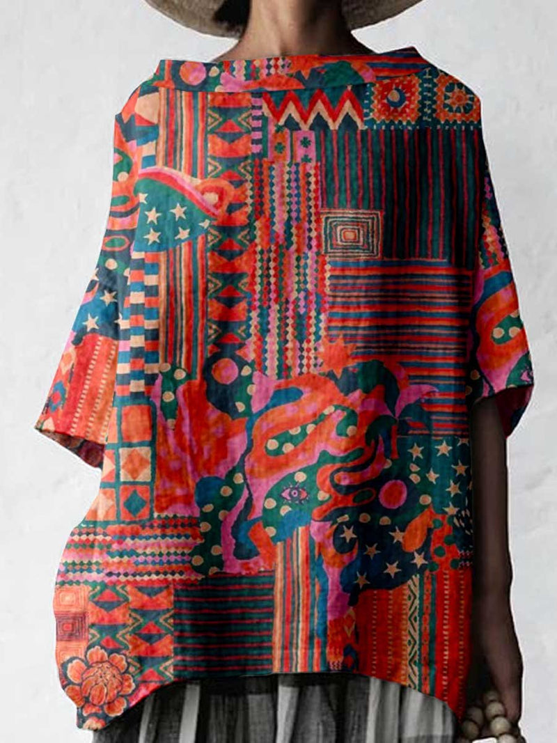 Haut au design réfléchi