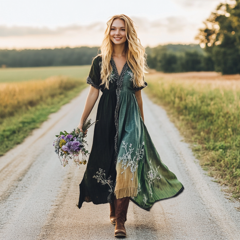 Robe au design élégant