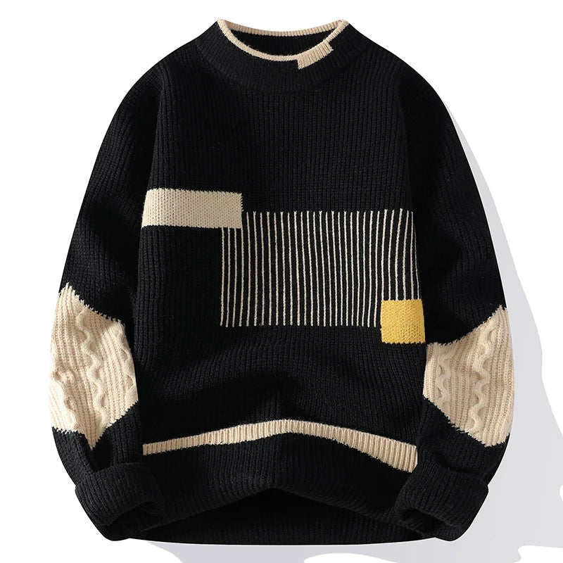 Pull au design réfléchi