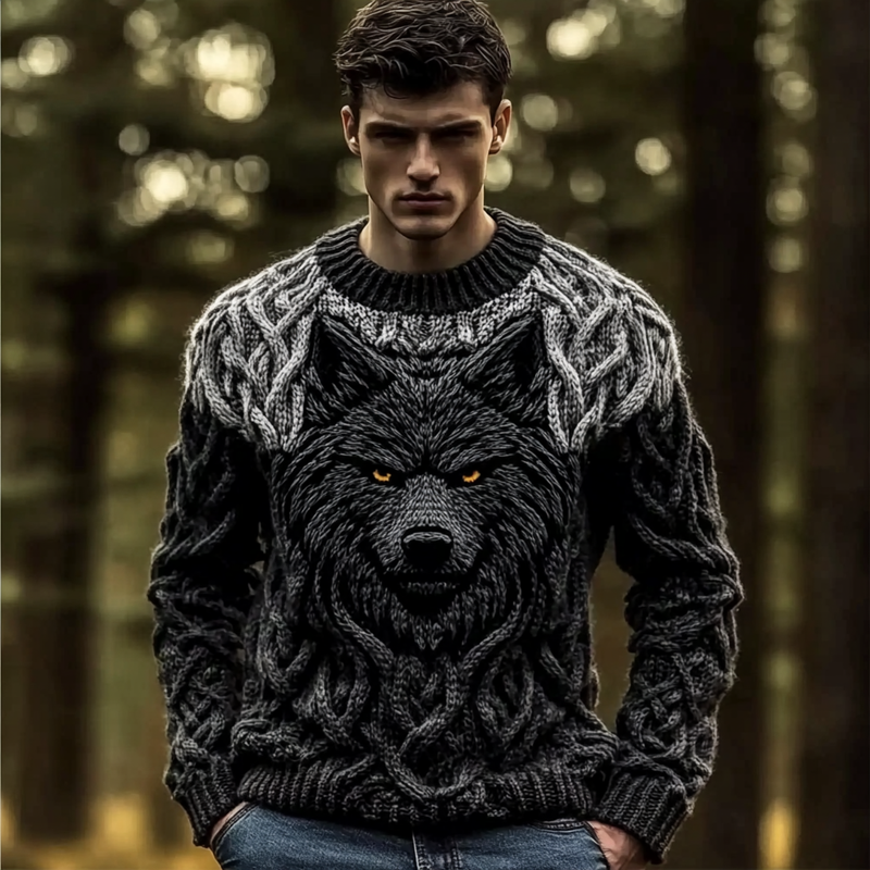Pull au design classique