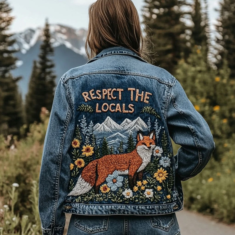 Veste au style vintage intemporel