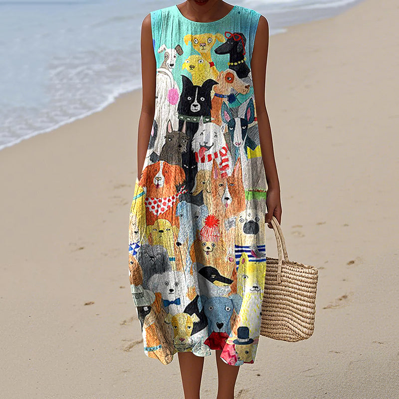 Robe au style vintage intemporel