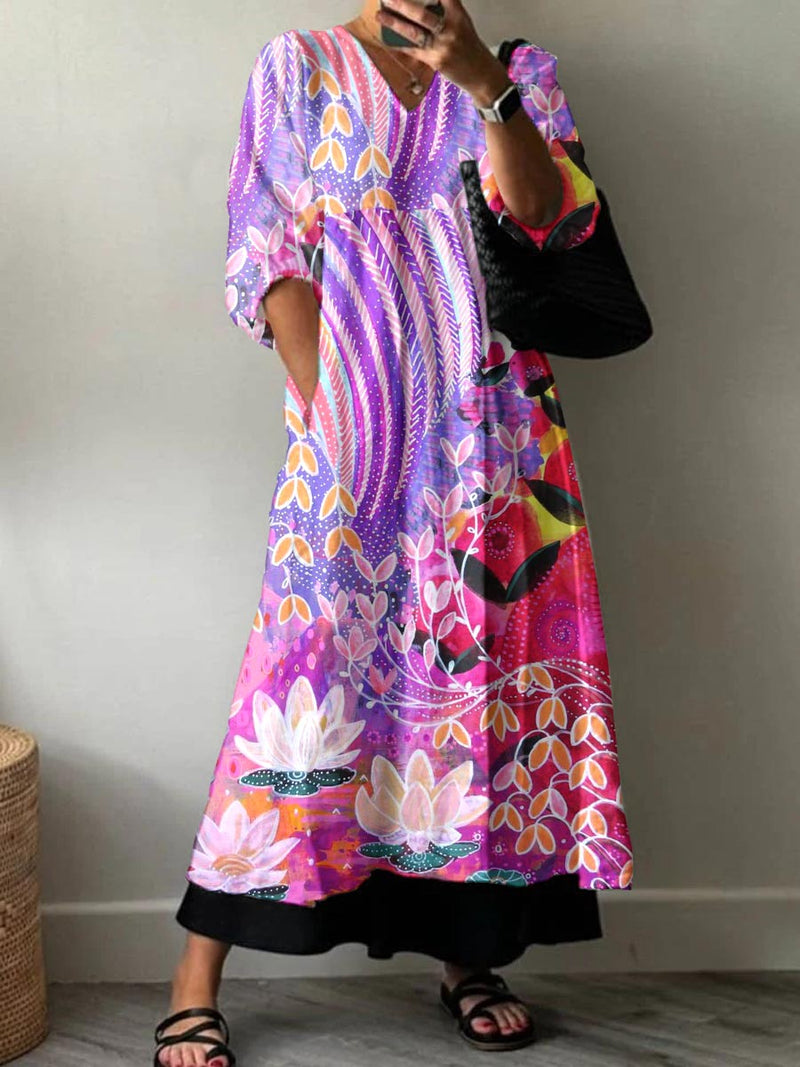 Robe au style vintage intemporel