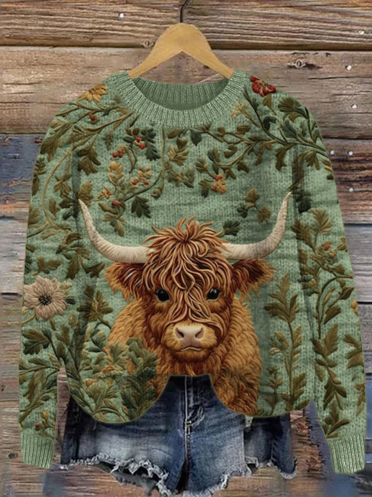 Pull au style vintage intemporel