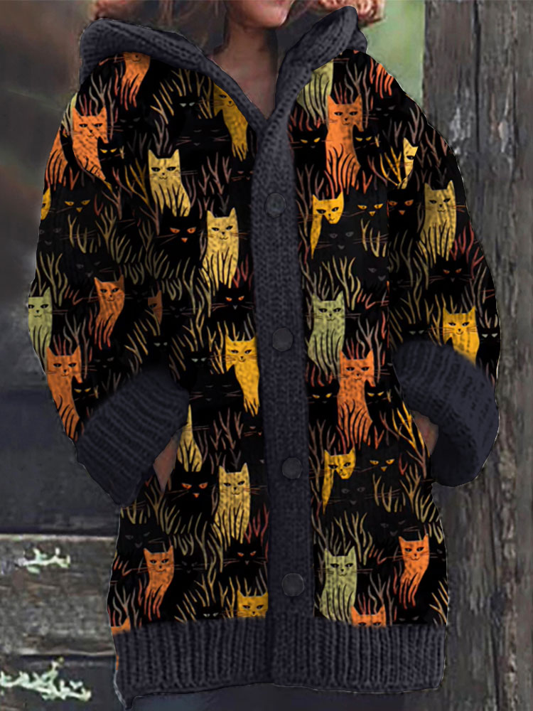 Cardigan au design réfléchi