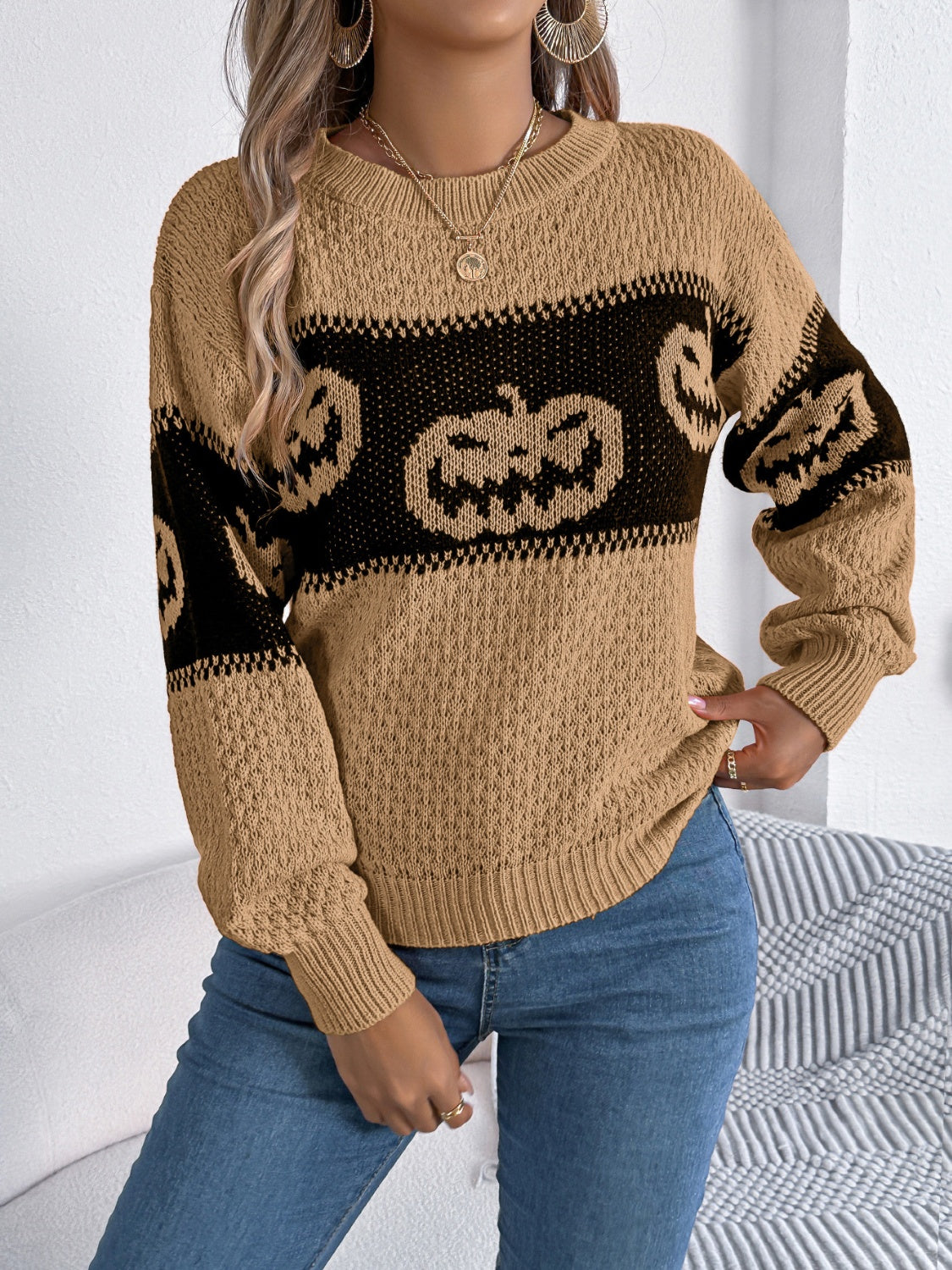 Pull au style vintage intemporel