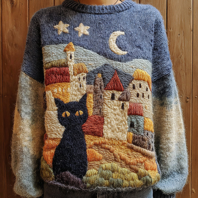 Pull vintage classique