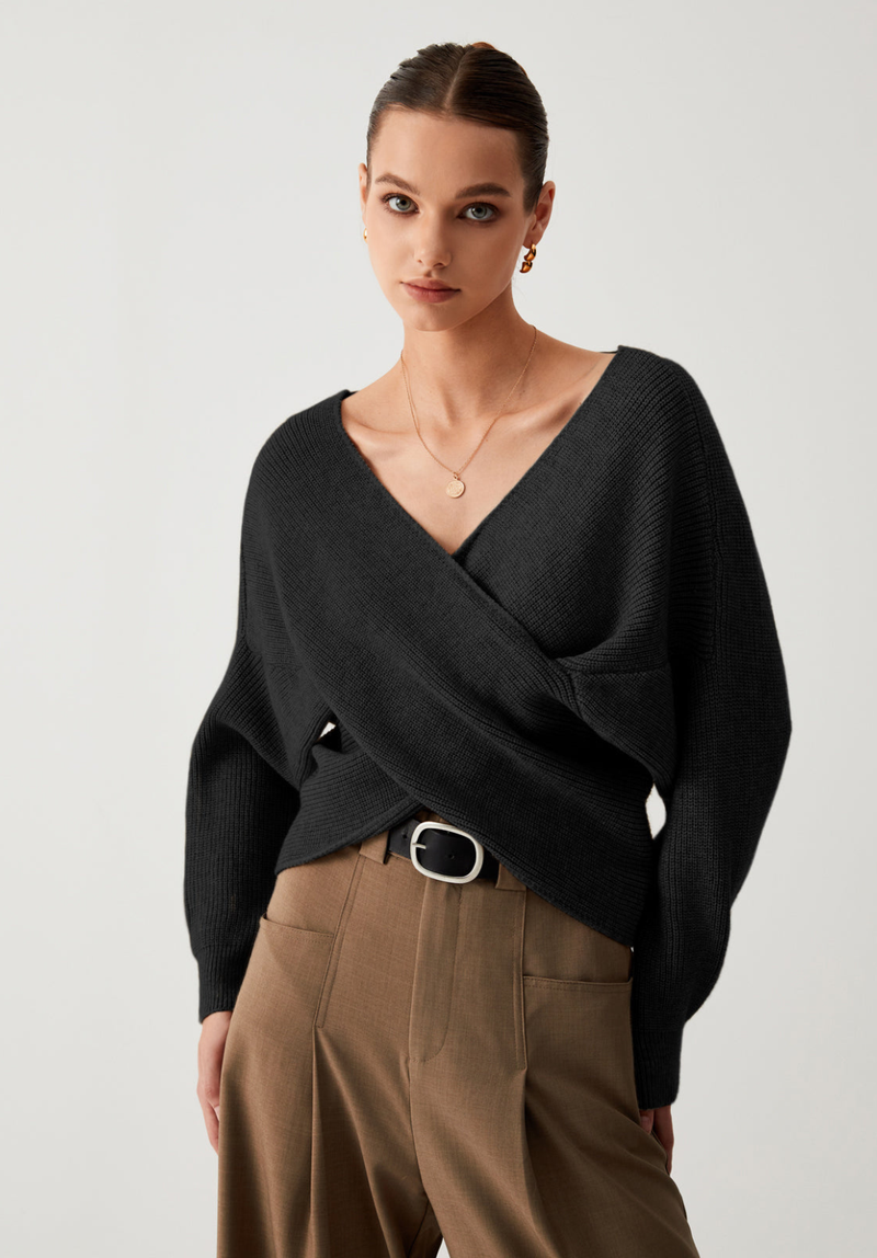 Pull au style vintage intemporel