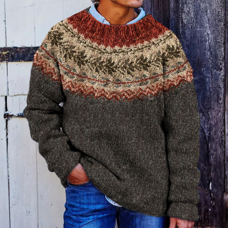 Pull au style vintage intemporel