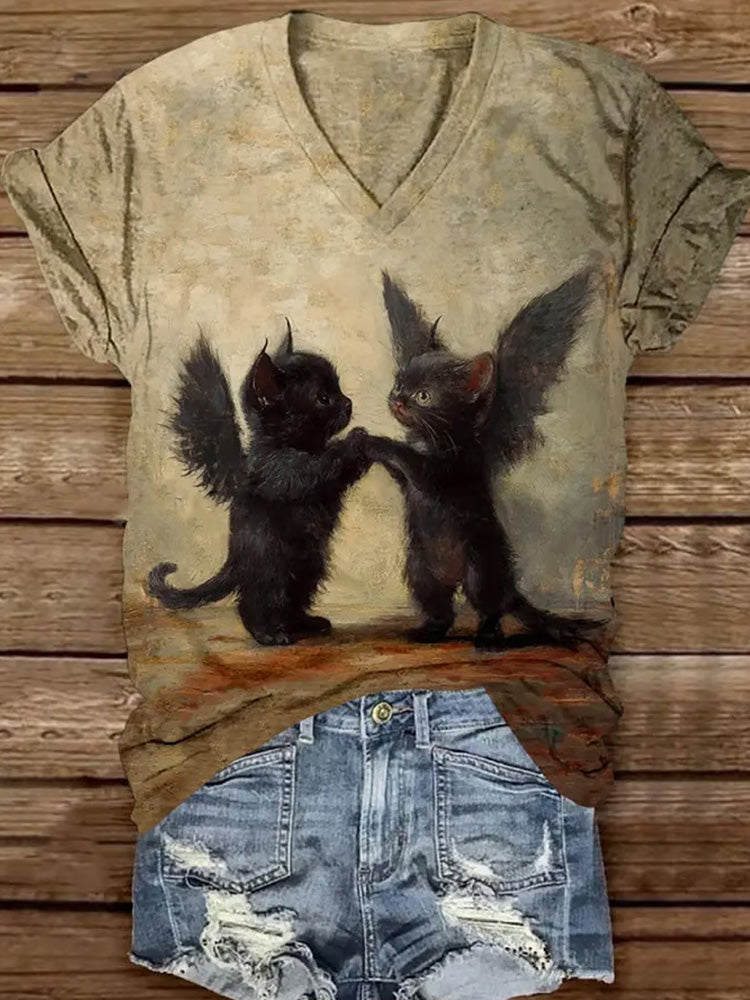 T-Shirt au style vintage intemporel