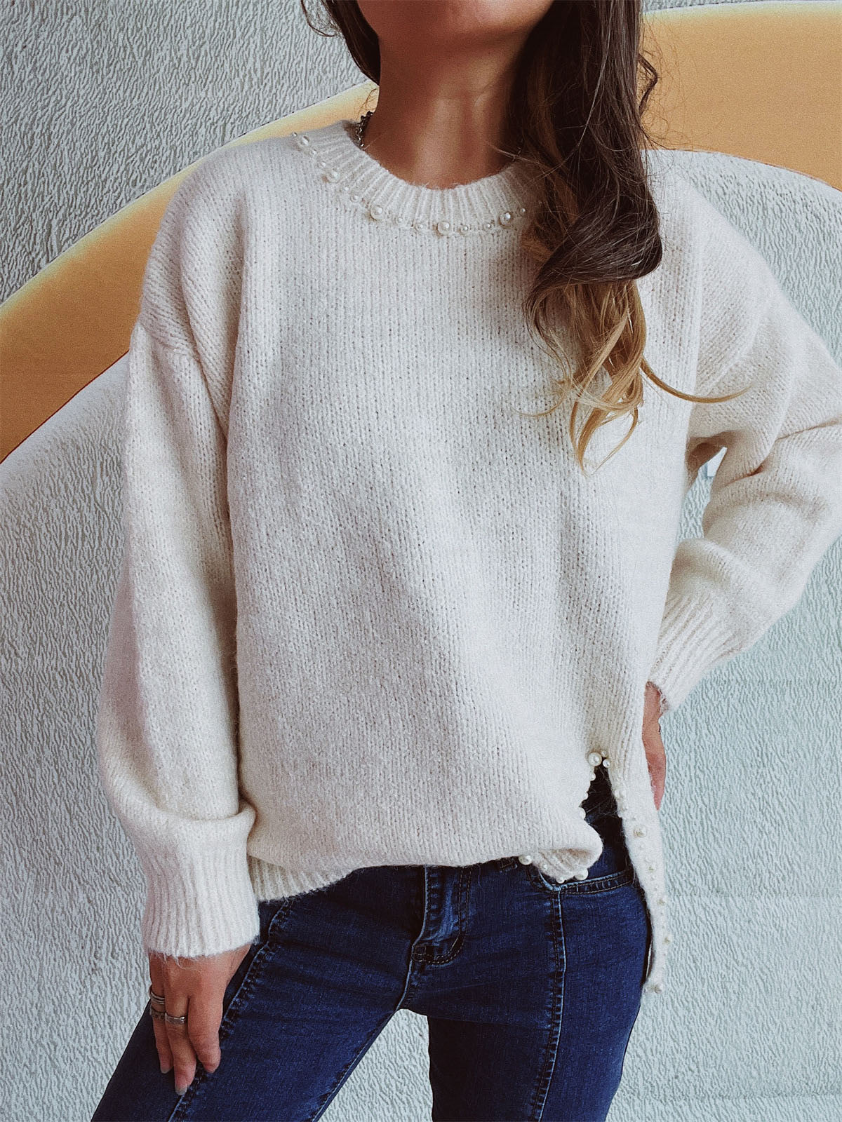 Pull au design classique