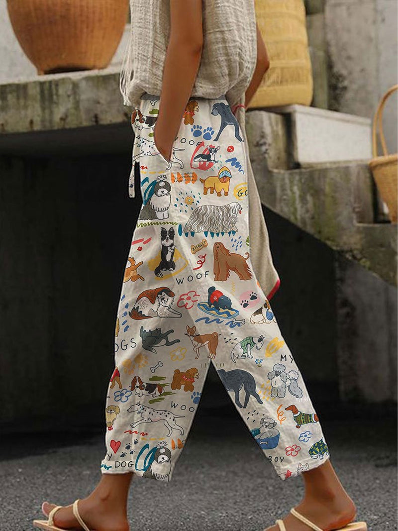 Pantalon au design gracieux