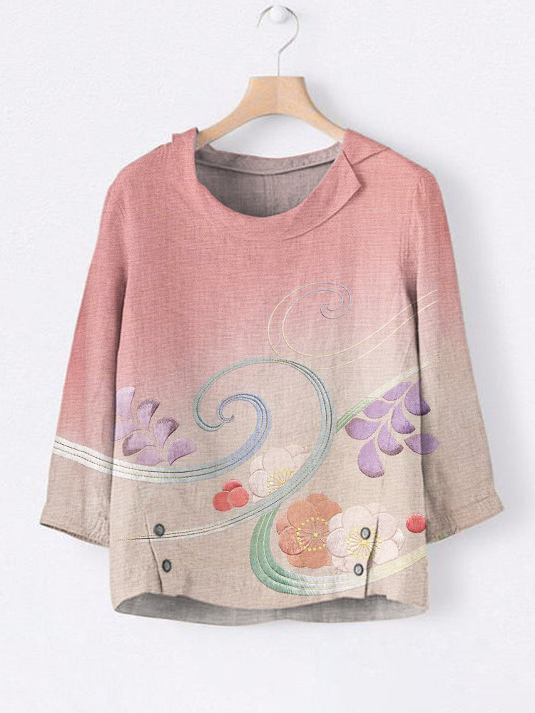 Haut au design gracieux