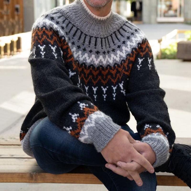 Pull au style vintage intemporel