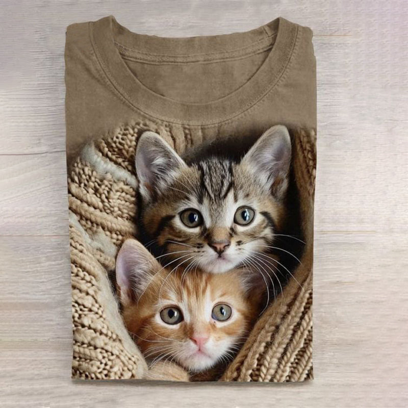 T-Shirt au design réfléchi