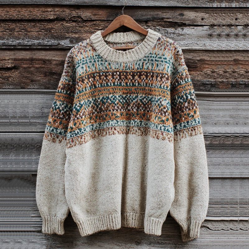 Pull au style vintage intemporel