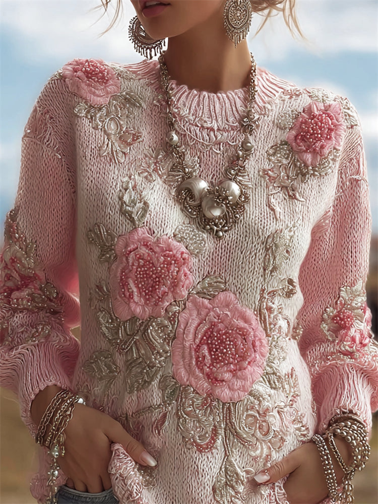 Pull d'inspiration vintage