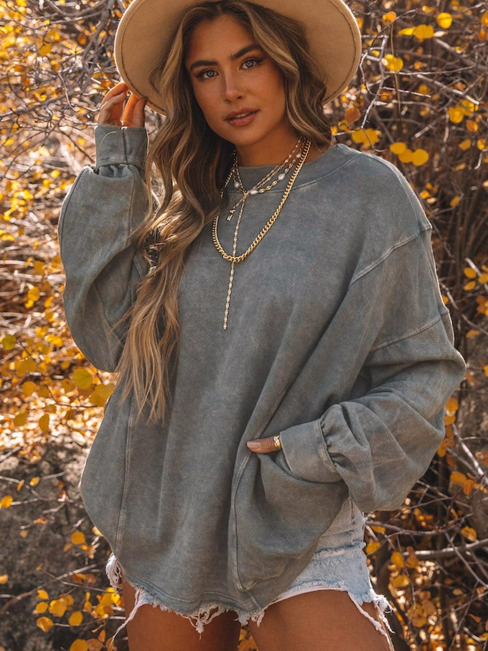 Pull au design réfléchi